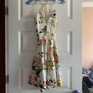 Windsor White Lace Floral Dress